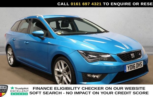 Used 2016 BLUE SEAT LEON for sale in Manchester