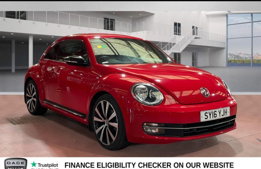 Used 2016 RED VOLKSWAGEN BEETLE for sale in Manchester