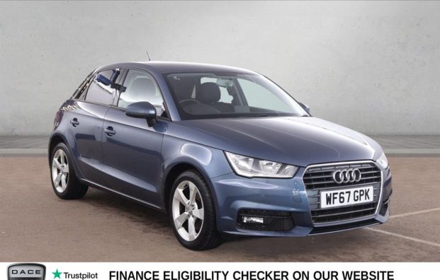 Used 2017 BLUE AUDI A1 for sale in Manchester