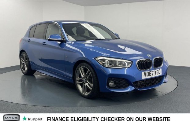 Used 2017 BLUE BMW 1 SERIES for sale in Manchester