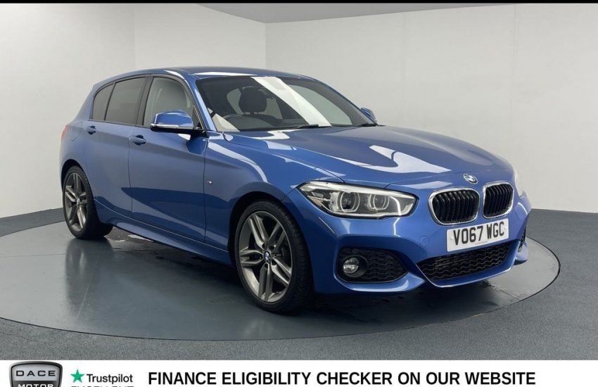 Used 2017 BLUE BMW 1 SERIES for sale in Manchester