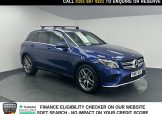 Used 2017 BLUE MERCEDES-BENZ GLC for sale in Manchester
