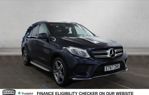Used 2017 BLUE MERCEDES-BENZ GLE for sale in Manchester