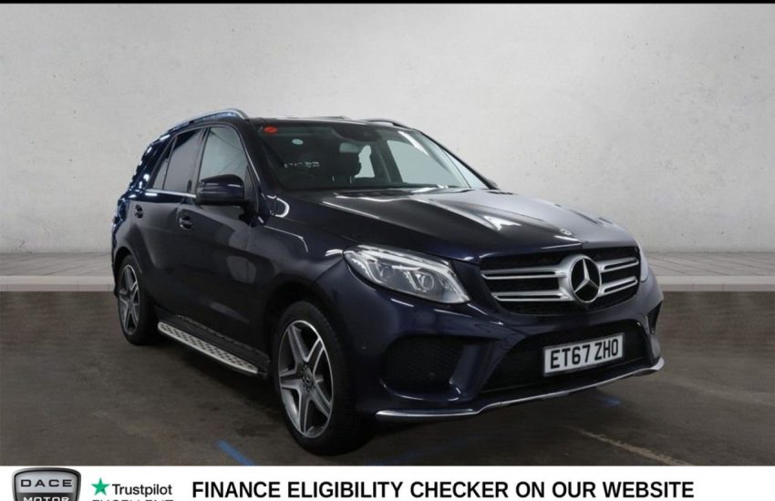 Used 2017 BLUE MERCEDES-BENZ GLE for sale in Manchester