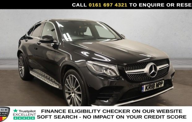 Used 2018 BLACK MERCEDES-BENZ GLC for sale in Manchester