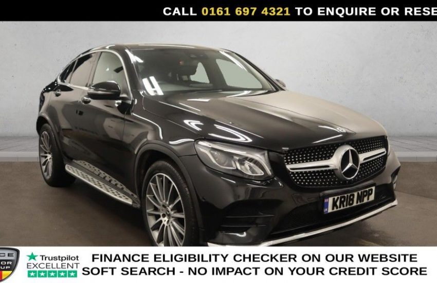 Used 2018 BLACK MERCEDES-BENZ GLC for sale in Manchester