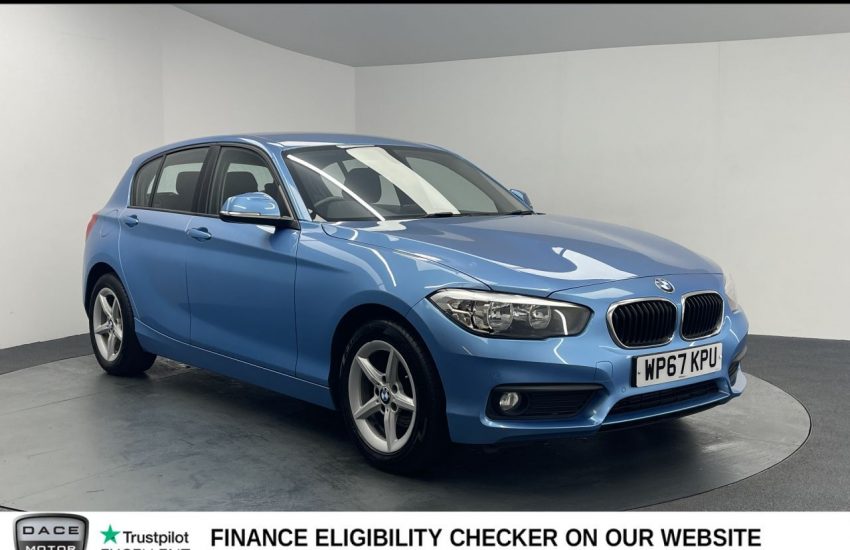 Used 2018 BLUE BMW 1 SERIES for sale in Manchester