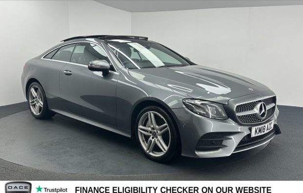 Used 2018 GREY MERCEDES-BENZ E-CLASS for sale in Manchester