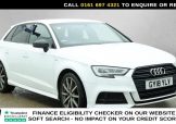 Used 2018 WHITE AUDI A3 for sale in Manchester