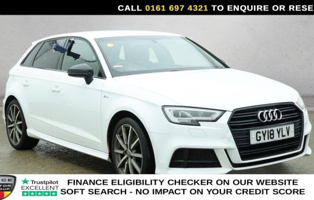 Used 2018 WHITE AUDI A3 for sale in Manchester