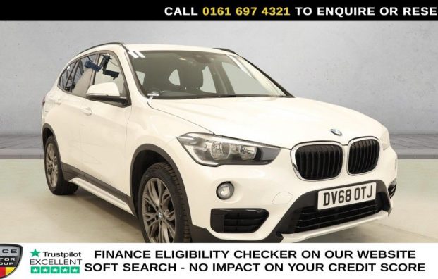 Used 2018 WHITE BMW X1 for sale in Manchester