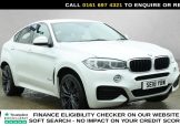 Used 2018 WHITE BMW X6 for sale in Manchester