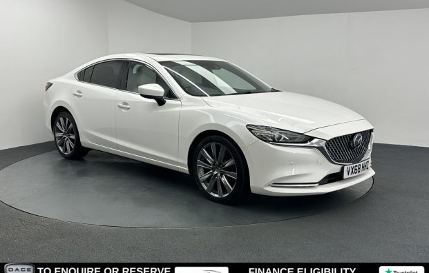 Used 2018 WHITE MAZDA MAZDA6 for sale in Manchester