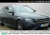 Used 2019 BLUE MERCEDES-BENZ E-CLASS for sale in Manchester