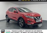 Used 2019 RED NISSAN QASHQAI for sale in Manchester