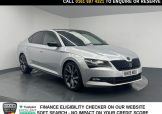 Used 2019 SILVER SKODA SUPERB for sale in Manchester