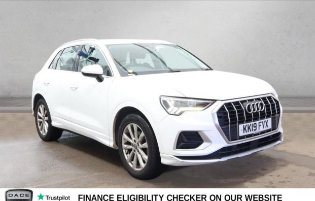 Used 2019 WHITE AUDI Q3 for sale in Manchester