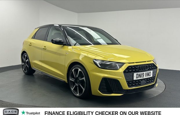 Used 2019 YELLOW AUDI A1 for sale in Manchester