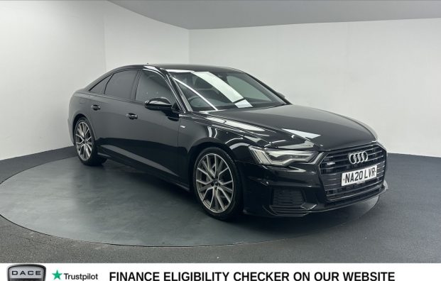 Used 2020 BLACK AUDI A6 SALOON for sale in Manchester