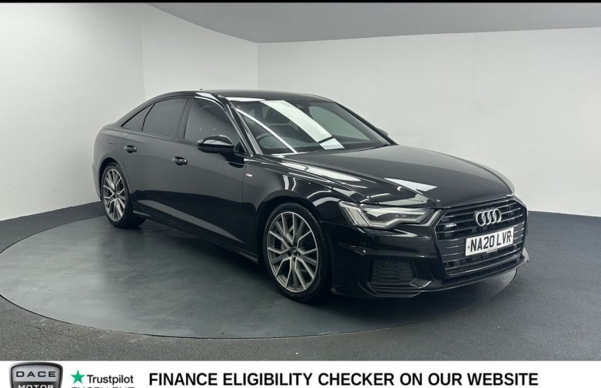 Used 2020 BLACK AUDI A6 SALOON for sale in Manchester