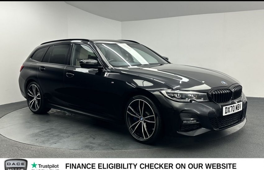 Used 2020 BLACK BMW 3 SERIES for sale in Manchester