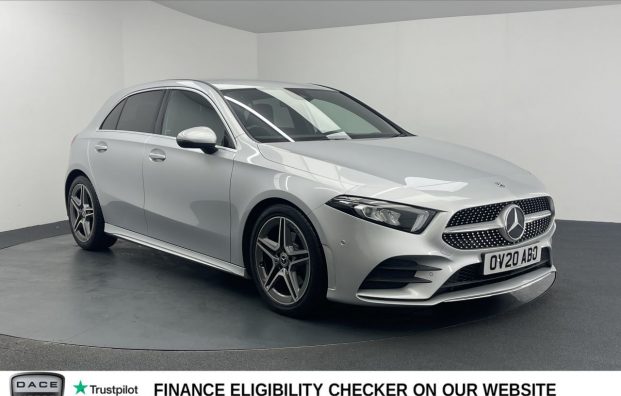 Used 2020 SILVER MERCEDES-BENZ A-CLASS for sale in Manchester