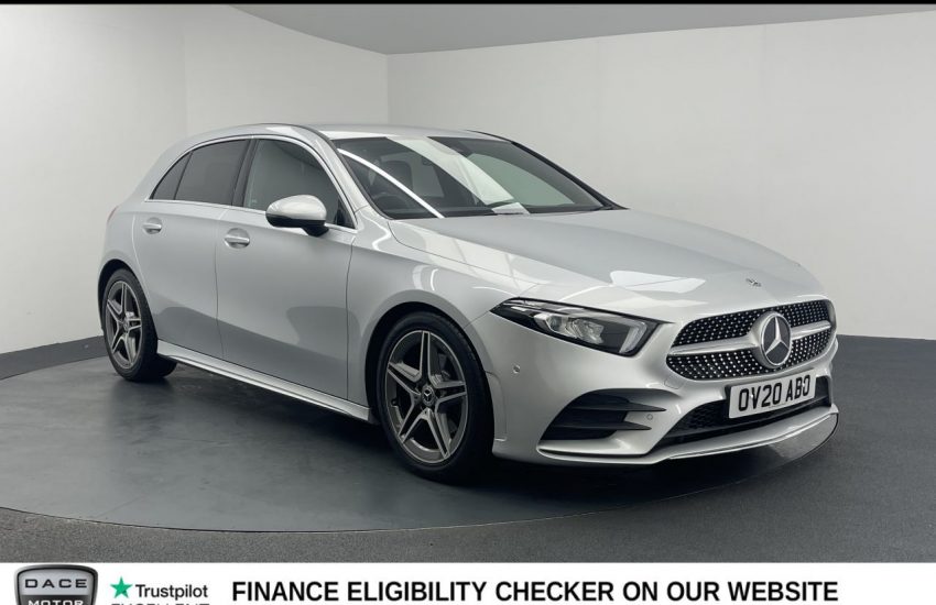 Used 2020 SILVER MERCEDES-BENZ A-CLASS for sale in Manchester
