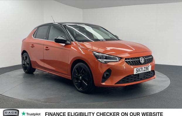 Used 2021 ORANGE VAUXHALL Corsa Electric for sale in Manchester