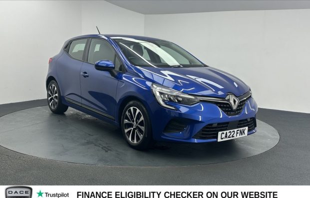 Used 2022 BLUE RENAULT CLIO for sale in Manchester