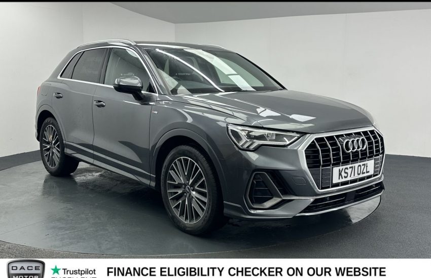 Used 2022 GREY AUDI Q3 for sale in Manchester