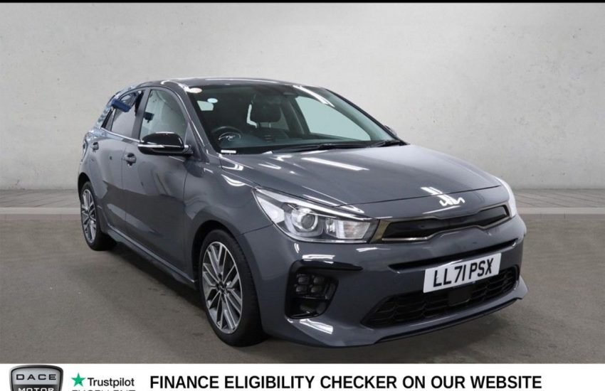 Used 2022 GREY KIA RIO for sale in Manchester