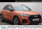 Used 2022 ORANGE AUDI Q3 for sale in Manchester