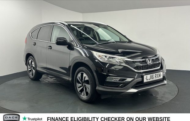 Used 2016 BLACK HONDA CR-V for sale in Manchester