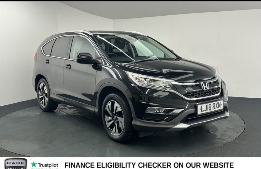 Used 2016 BLACK HONDA CR-V for sale in Manchester