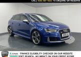 Used 2016 BLUE AUDI RS3 for sale in Manchester