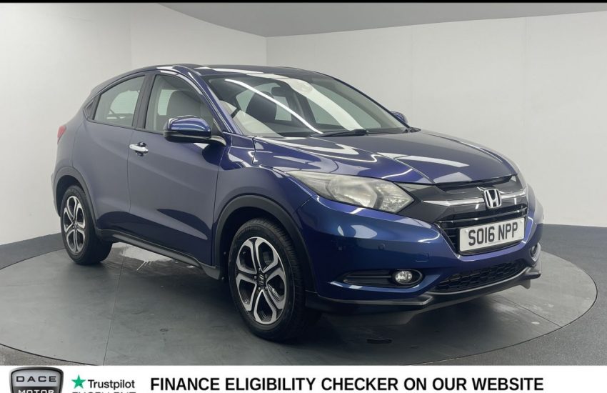 Used 2016 BLUE HONDA HR-V for sale in Manchester