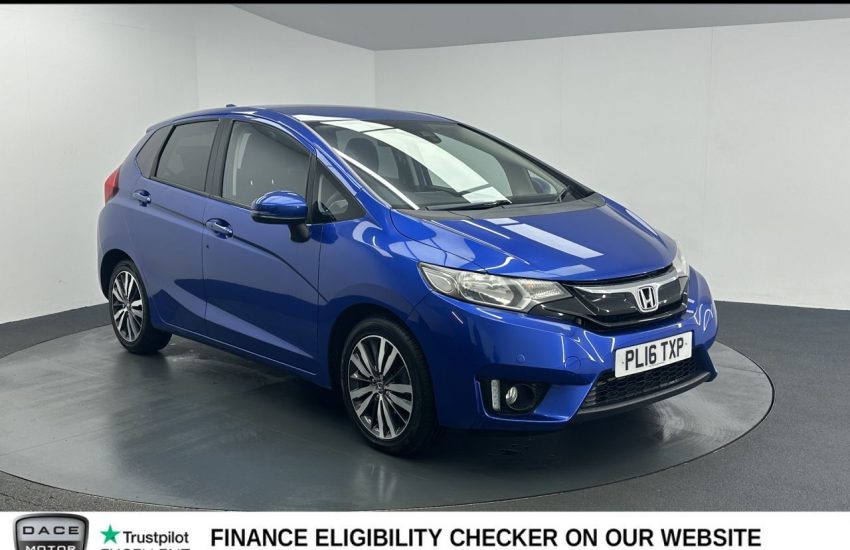 Used 2016 BLUE HONDA JAZZ for sale in Manchester