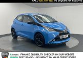 Used 2016 BLUE TOYOTA AYGO for sale in Manchester