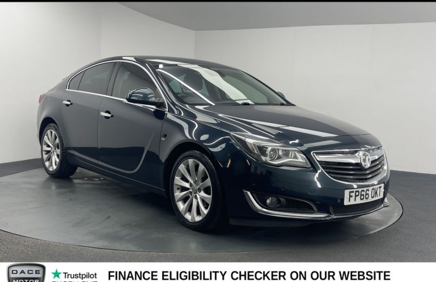 Used 2016 GREEN VAUXHALL INSIGNIA for sale in Manchester