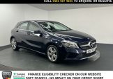 Used 2017 BLUE MERCEDES-BENZ A-CLASS for sale in Manchester