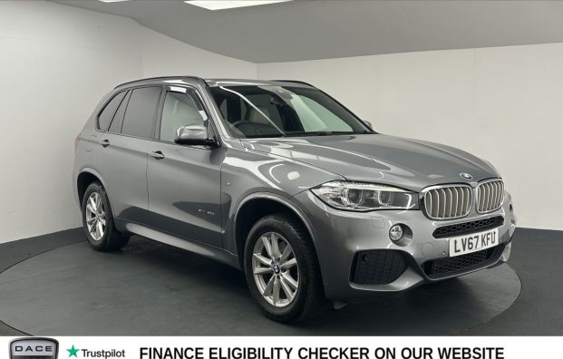 Used 2017 GREY BMW X5 for sale in Manchester