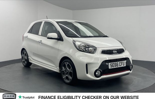 Used 2017 WHITE KIA PICANTO for sale in Manchester