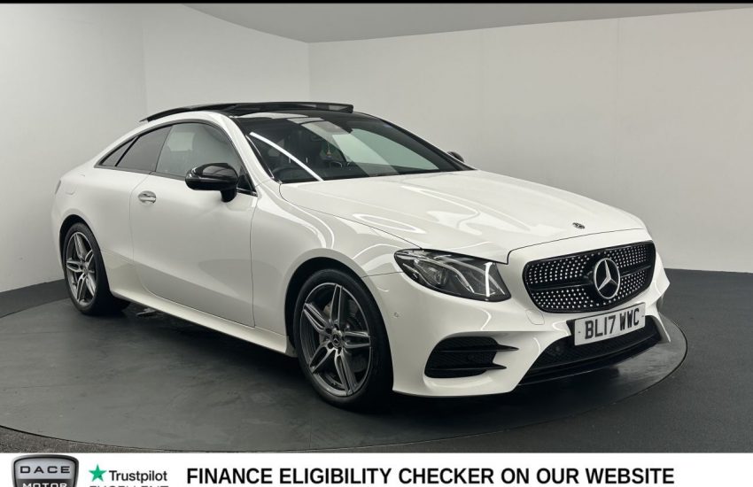 Used 2017 WHITE MERCEDES-BENZ E-CLASS for sale in Manchester