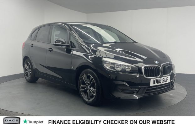 Used 2018 BLACK BMW 2 SERIES ACTIVE TOURER for sale in Manchester