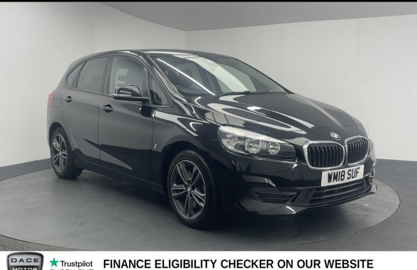 Used 2018 BLACK BMW 2 SERIES ACTIVE TOURER for sale in Manchester