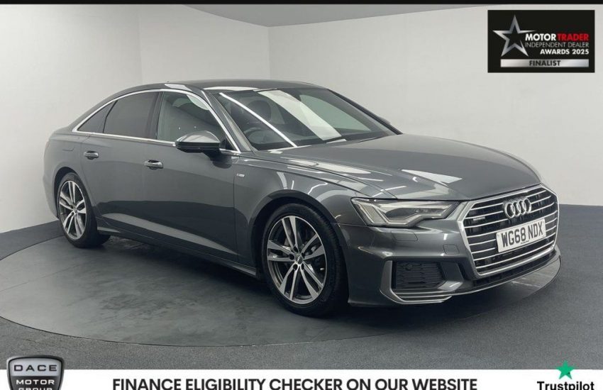 Used 2018 GREY AUDI A6 SALOON for sale in Manchester