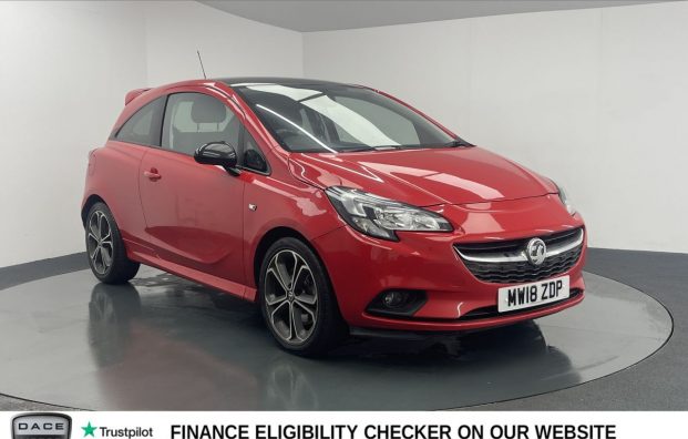 Used 2018 RED VAUXHALL CORSA for sale in Manchester
