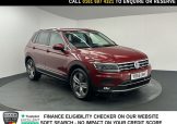 Used 2018 RED VOLKSWAGEN TIGUAN for sale in Manchester