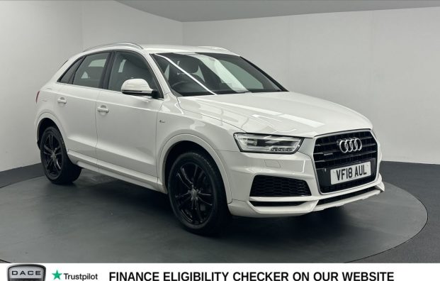 Used 2018 WHITE AUDI Q3 for sale in Manchester