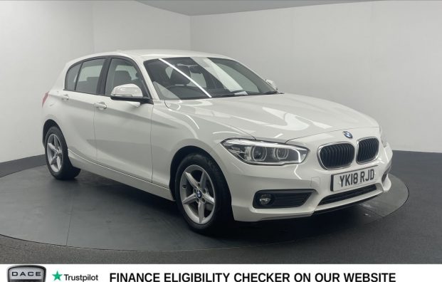 Used 2018 WHITE BMW 1 SERIES for sale in Manchester